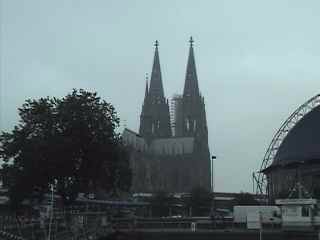 Cathedral seen as we enter.