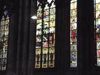 Stained glass in Cathedral
