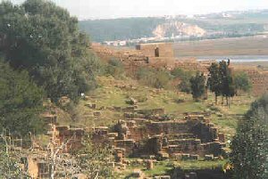 Roman ruins in Rabat.