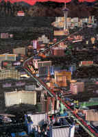 LasVegas Strip by night.
