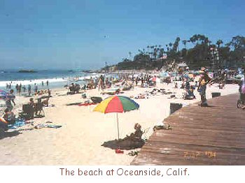 Oceanside beach